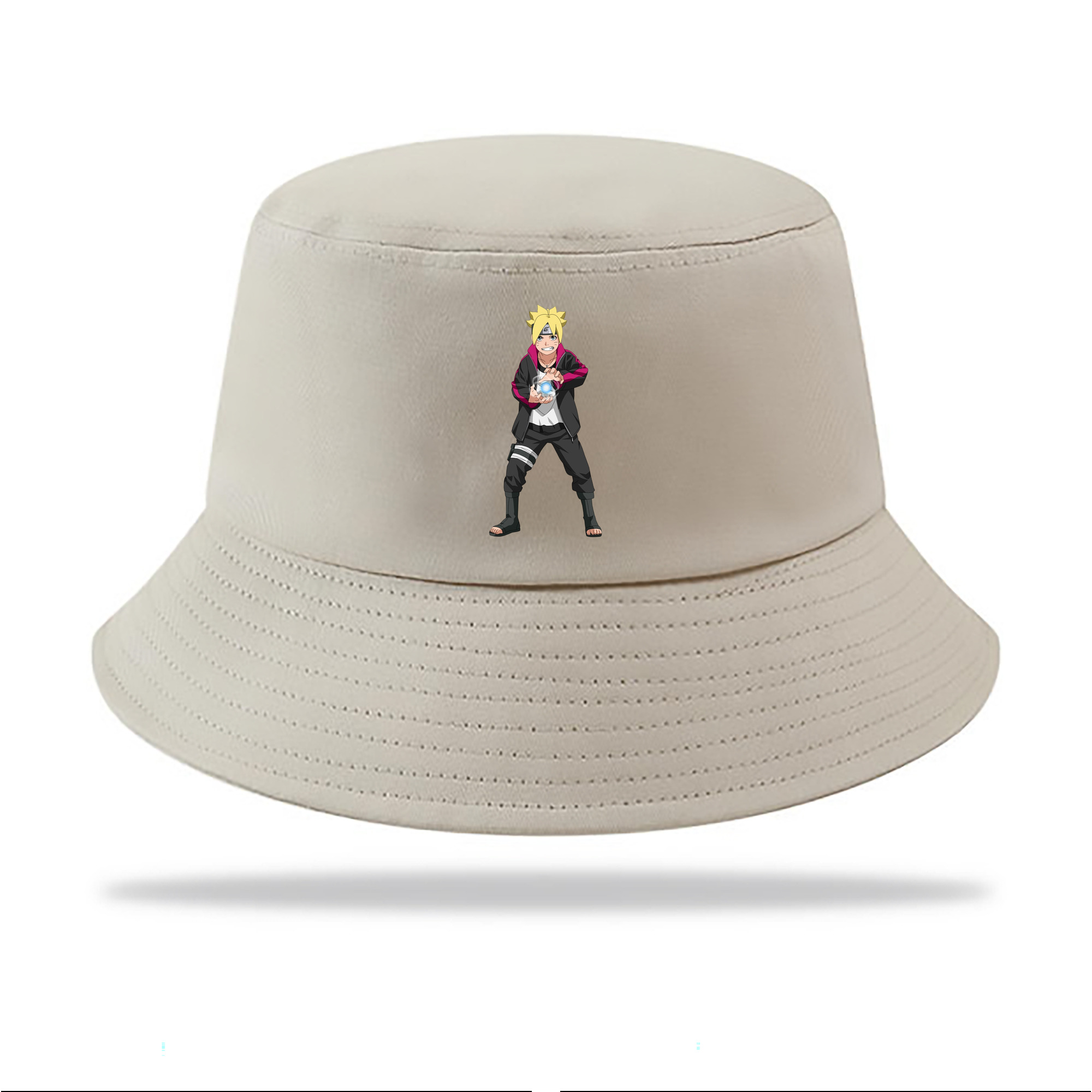 （画像用） NARUTO -ナルト- うずまき ボルト Uzumaki Boruto アウトドア日除けバケットハット